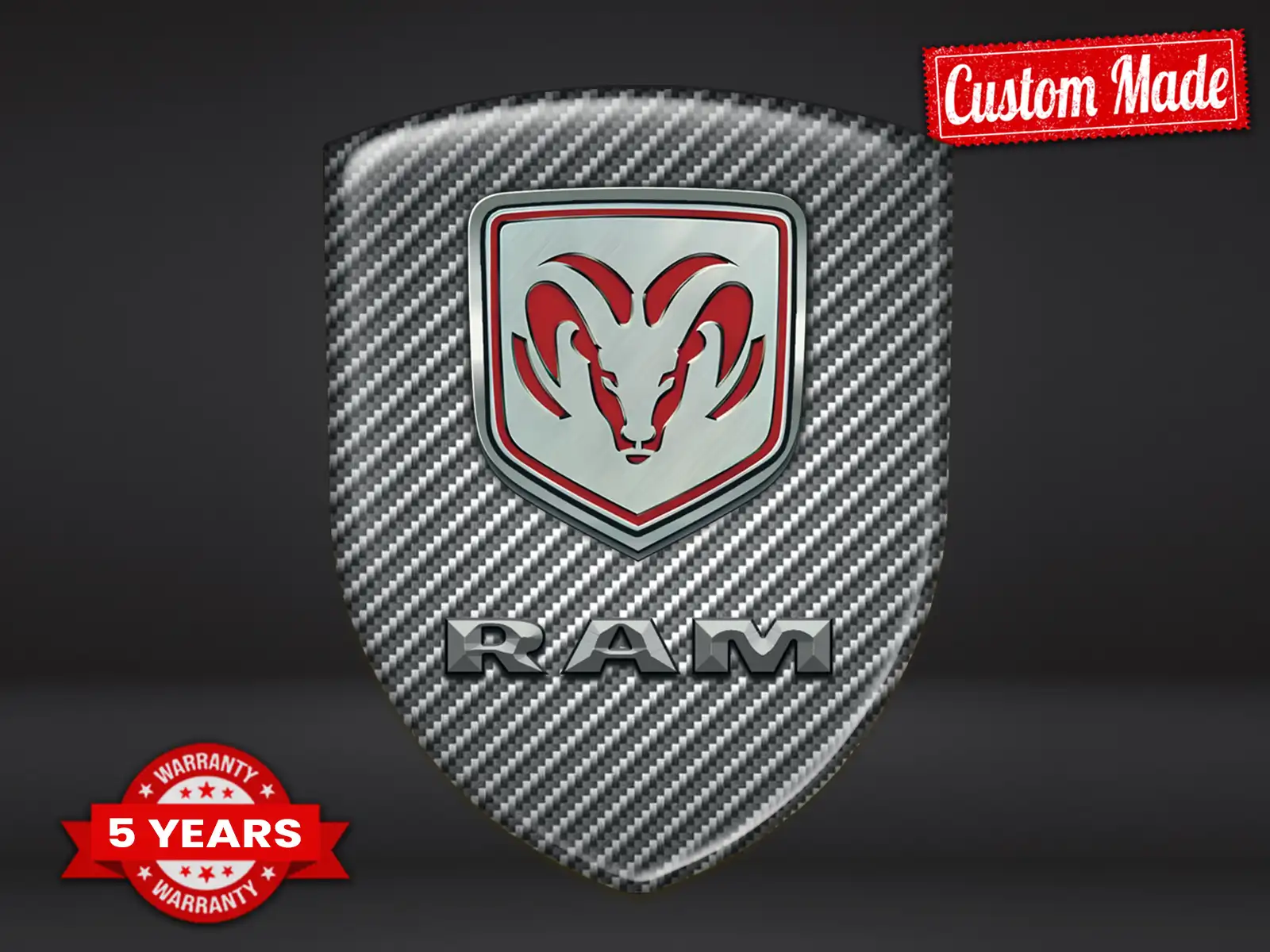 Dodge Stickers Fenêtre Auto Max Durable Style Professionnel